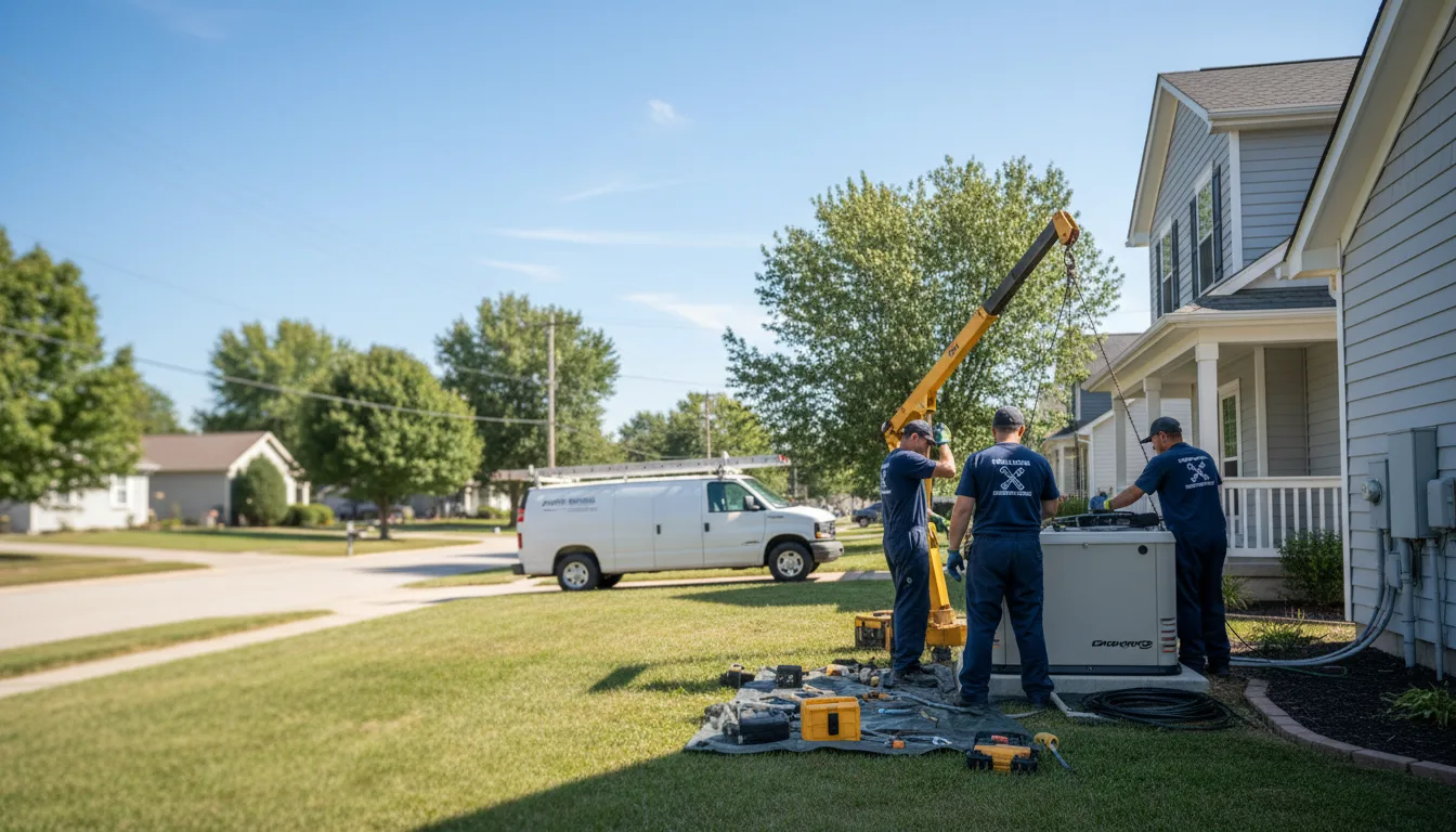 Generator Installation in Deridder, LA near me
